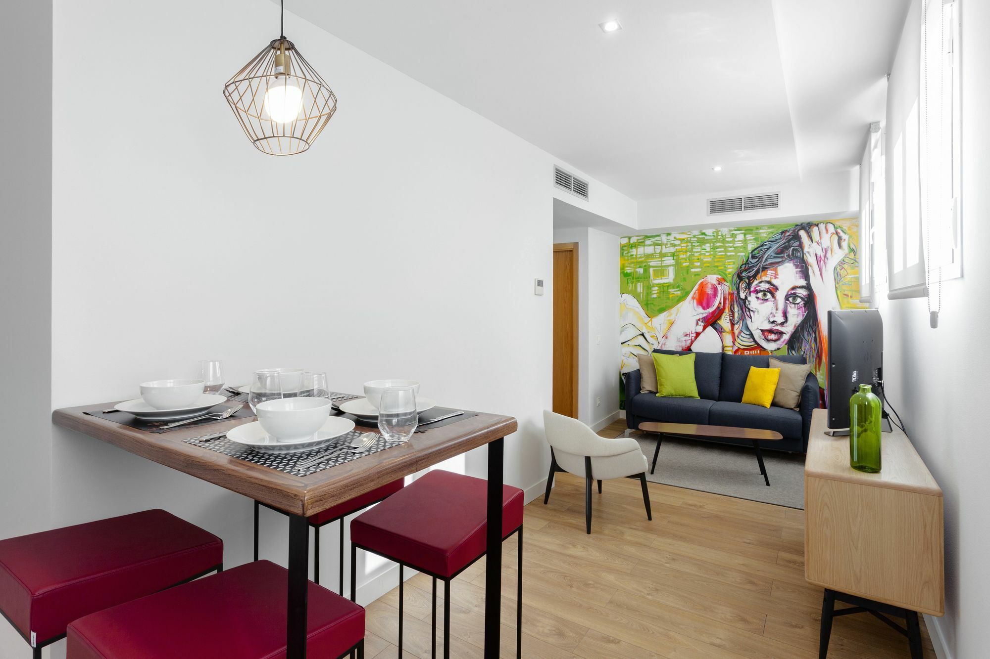 Home Art Apartments 马德里 外观 照片