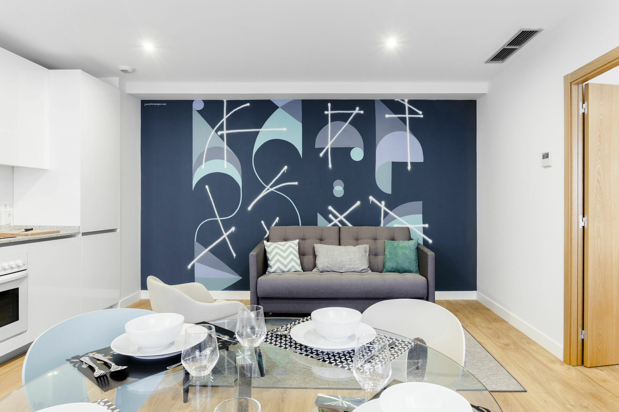 Home Art Apartments 马德里 外观 照片