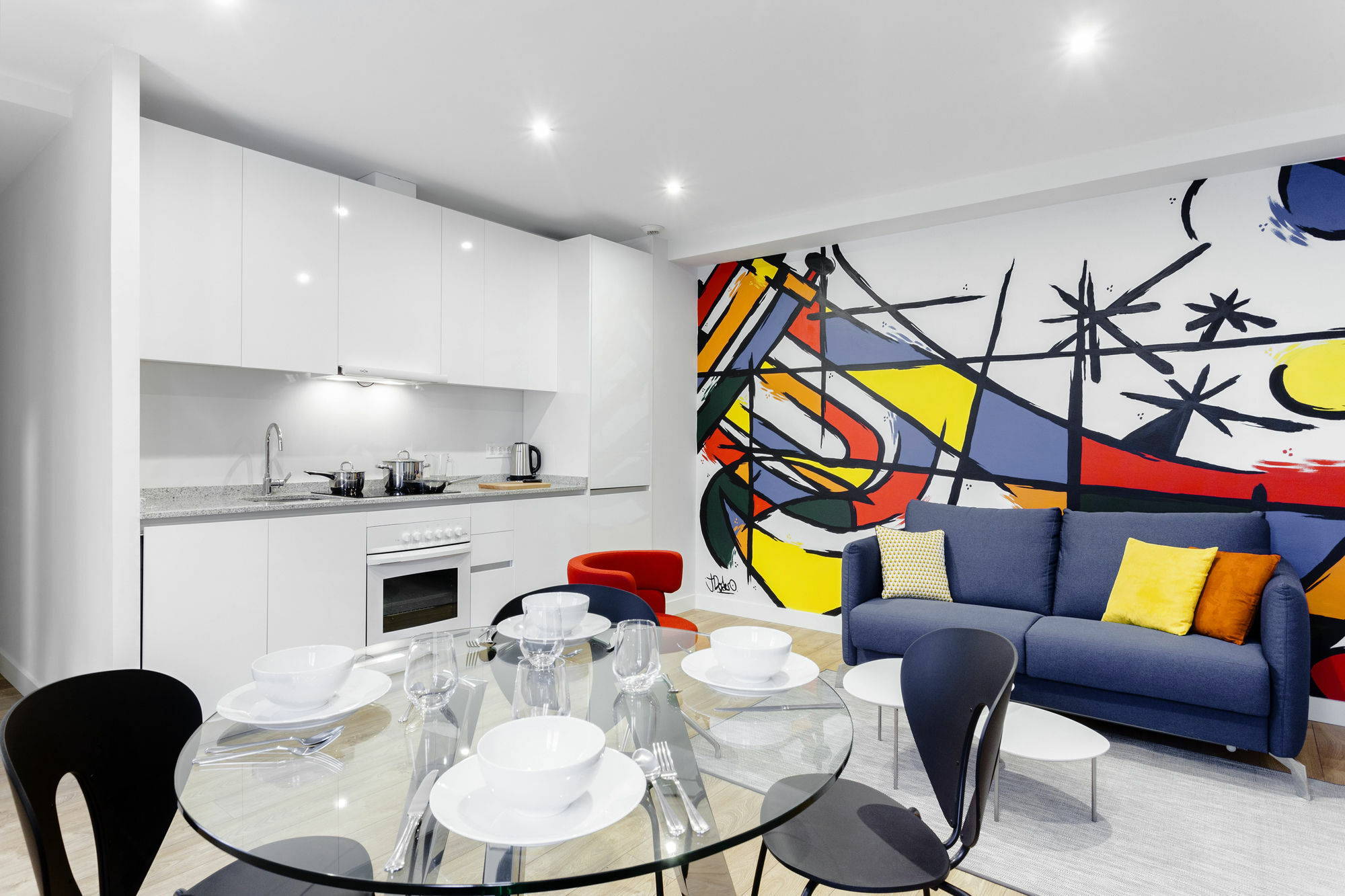 Home Art Apartments 马德里 外观 照片